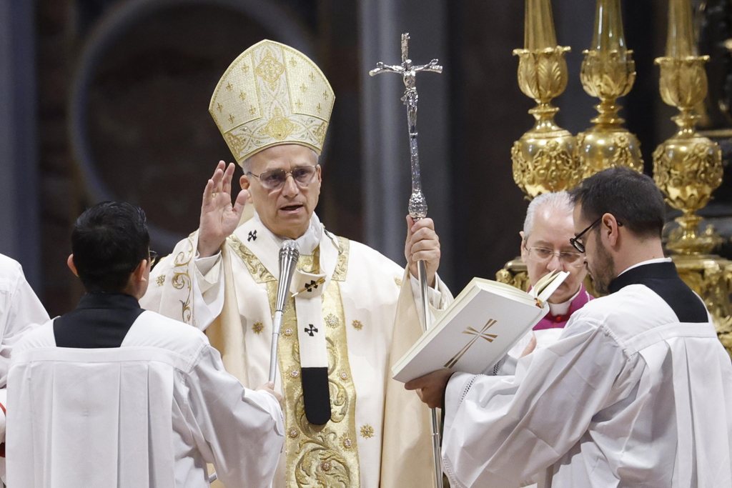 Celebración solemne presidida por el Papa León XIV